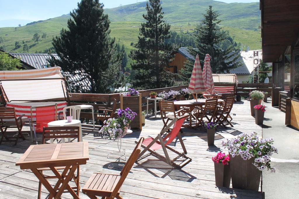 Hotel Adret Les Deux Alpes Exterior foto