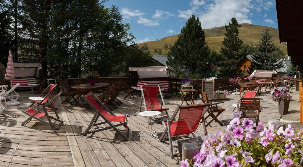 Hotel Adret Les Deux Alpes Exterior foto